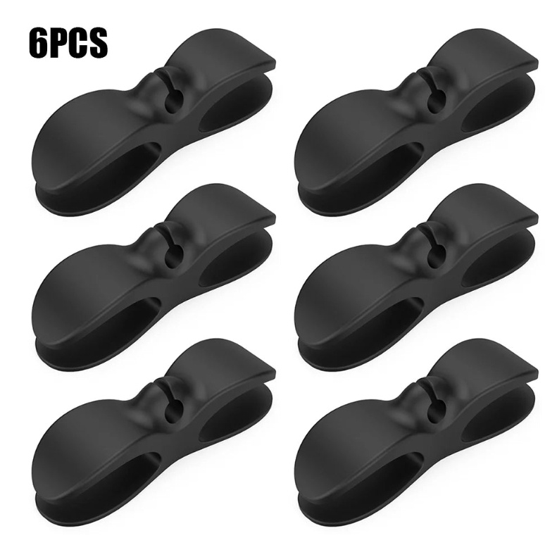 Wire Cable Organizer Plug Retainer Management Clip Adhesive Power Cord Winder Home Kitchen Appliances Durable Winder - Image 4