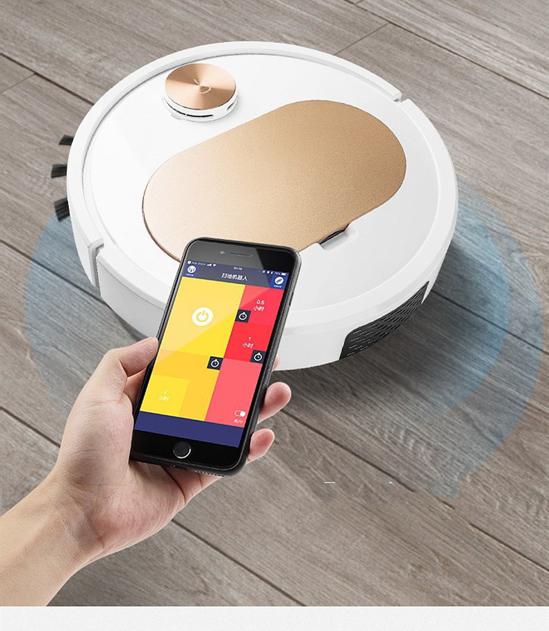 Robot Vacuum Cleaner Smart vaccum cleaner for Home Mobile Phone APP Remote Control Automatic Dust Removal cleaning Sweeper - Image 2