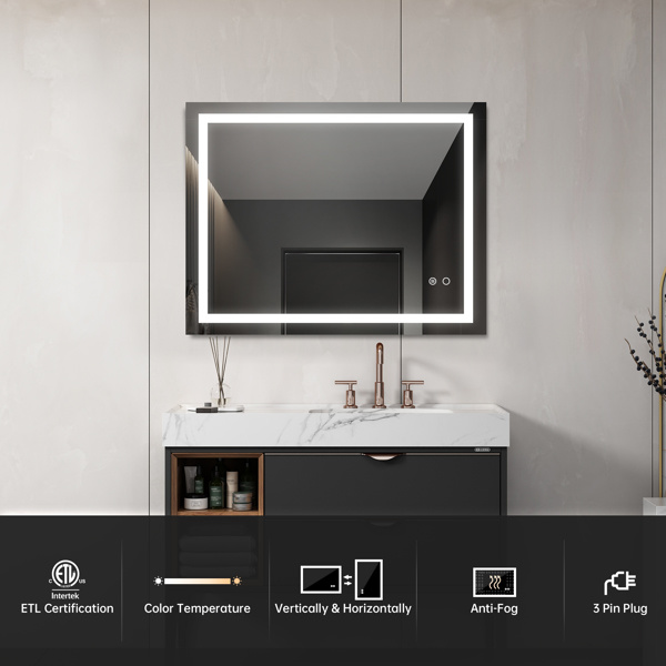 LED Lighting Bathroom Wall Mounted Mirror - Image 6