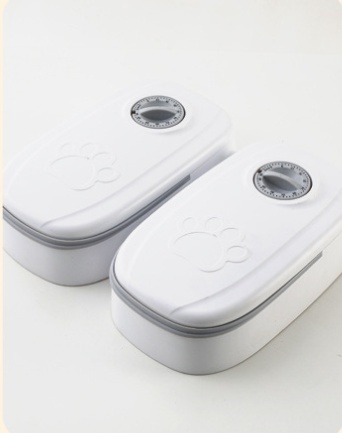Automatic Pet Feeder Smart Food Dispenser For Cats Dogs Timer Stainless Steel Bowl Auto Dog Cat Pet Feeding Pets Supplies - Image 3