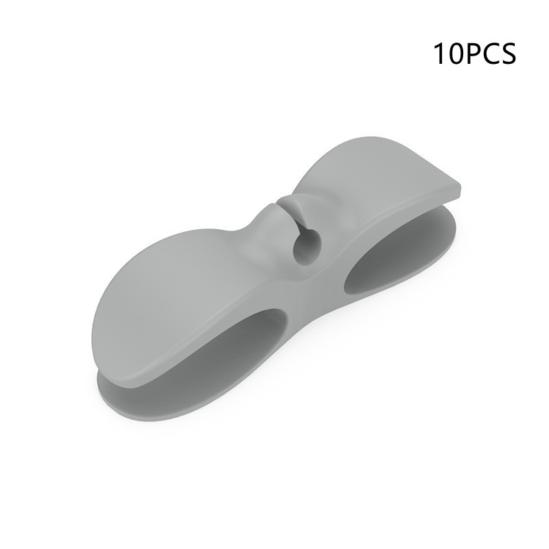 Wire Cable Organizer Plug Retainer Management Clip Adhesive Power Cord Winder Home Kitchen Appliances Durable Winder - Image 9