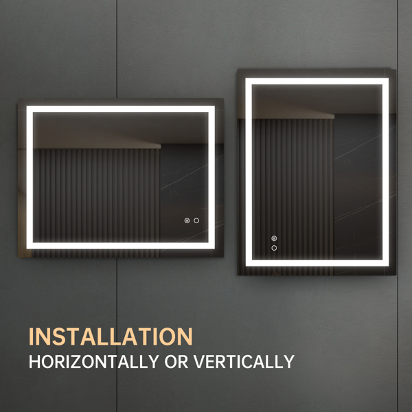 LED Lighting Bathroom Wall Mounted Mirror - Image 2