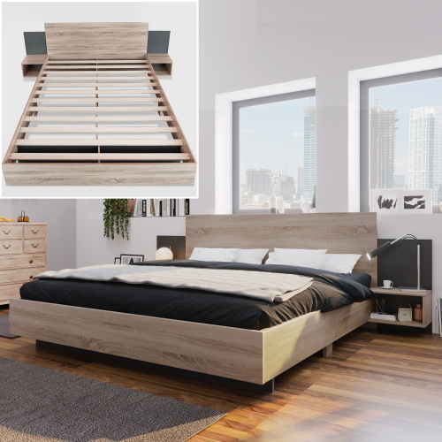 Double Bed, Wooden Bed - Image 10