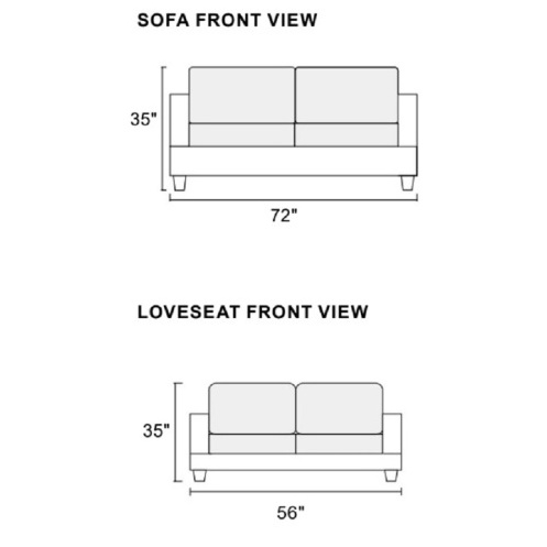 Living Room Furniture 2pc Sofa Set Black Faux Leather Tufted Sofa Loveseat W Pillows Cushion Couch - Image 2