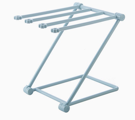 Foldable Dishcloth Shelf Kitchen Accessories Gadget Organizer - Image 2