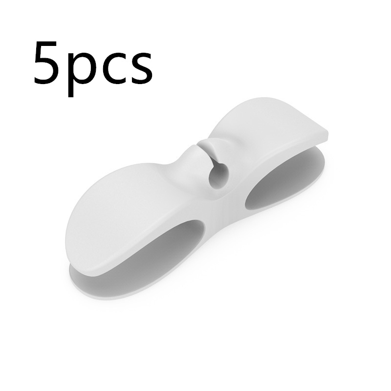 Wire Cable Organizer Plug Retainer Management Clip Adhesive Power Cord Winder Home Kitchen Appliances Durable Winder - Image 6