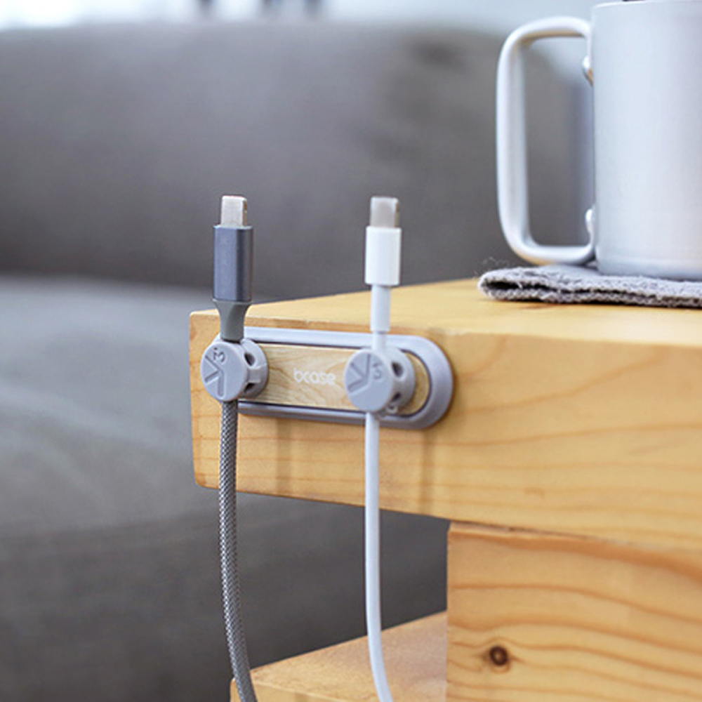 Cable Organizer Magnetic Cable Clip For Charging Cable Winder USB Cable Holder Simple Desktop Management For Office Work - Image 5