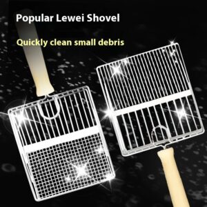Metal Cat Litter Scoop Large Small Hole Cat Shovel Shit Shovel 6 Generation Cat Litter