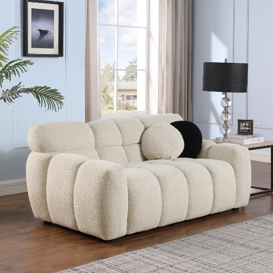 Home Comfort Sofa Beige - Image 3