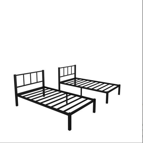 Twin Over Twin Twin Bunk Beds For 3, Twin XL Over Twin Twin Bunk Bed Metal Triple Bunk Bed, Black - Image 9