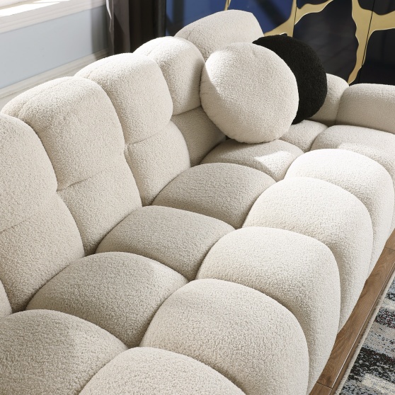 Home Comfort Sofa Beige - Image 2