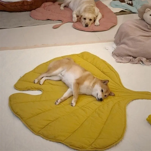 Dog Cooling Leaf Mat Summer Pad Mat For Dogs Cat Blanket Sofa - Image 2