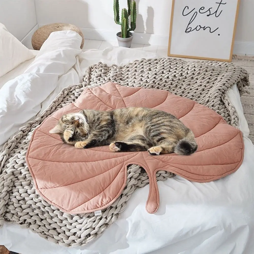 Dog Cooling Leaf Mat Summer Pad Mat For Dogs Cat Blanket Sofa - Image 4