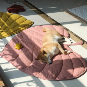 Dog Cooling Leaf Mat Summer Pad Mat For Dogs Cat Blanket Sofa