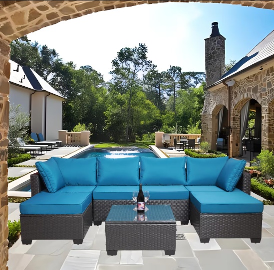 Outdoor Sofa Patio Furniture - Image 9