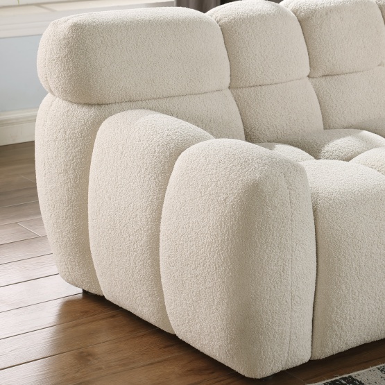 Home Comfort Sofa Beige - Image 7