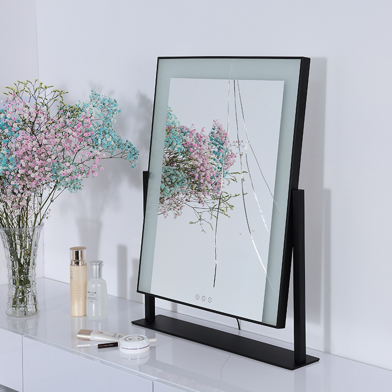 Led Make-up Mirror Fill Light Mirror Headlight Background Ambience Light With Dimming Light Strip - Image 3