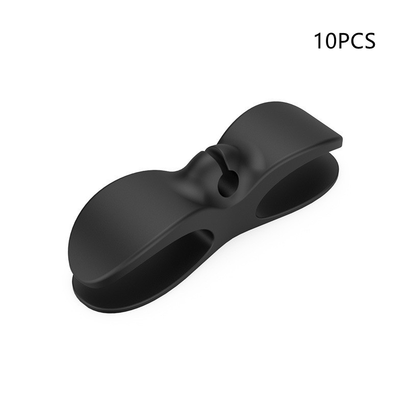 Wire Cable Organizer Plug Retainer Management Clip Adhesive Power Cord Winder Home Kitchen Appliances Durable Winder - Image 5