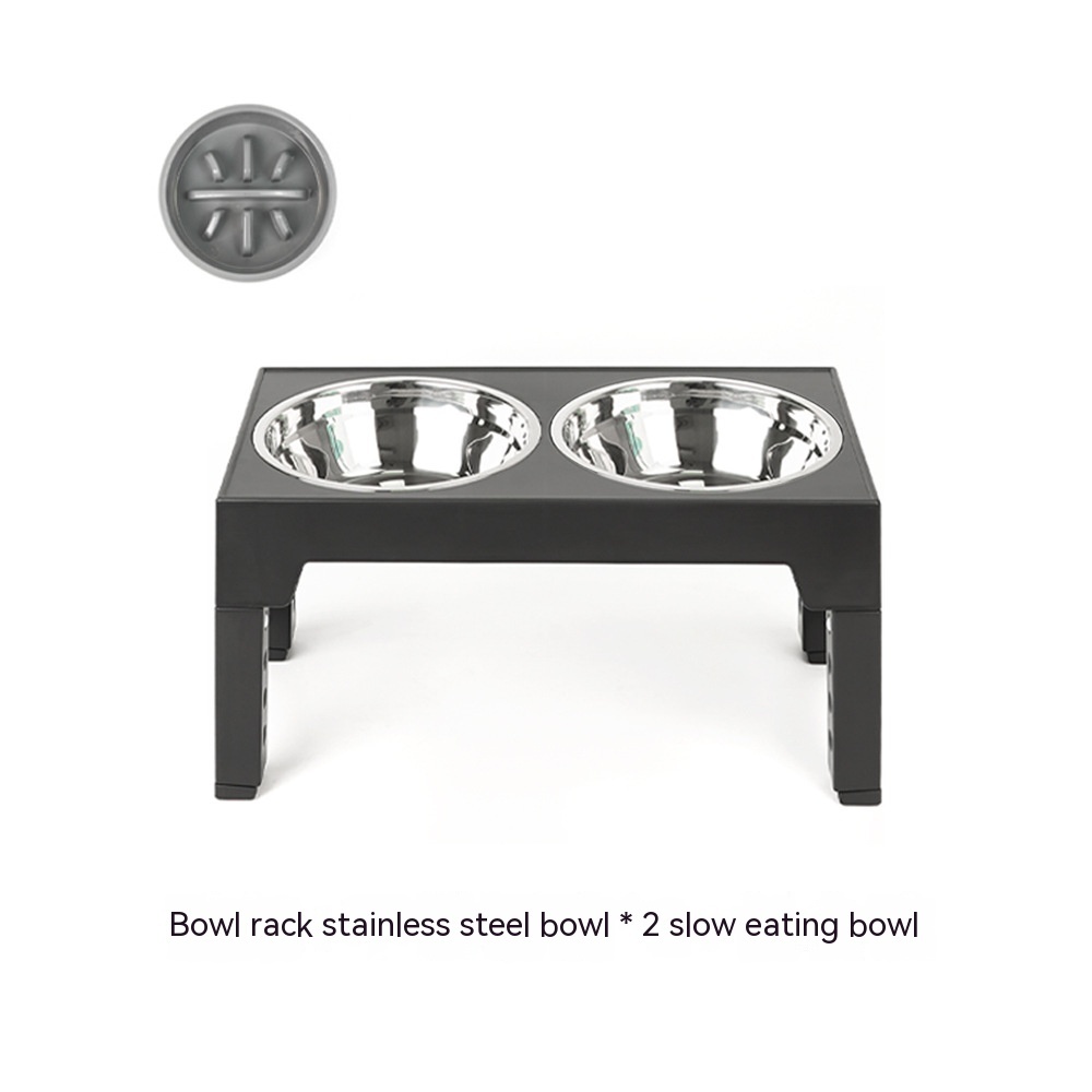 Pet Feeder Slow Feeding Bowl Lifting Dog Bowl Rack Neck Protection - Image 9