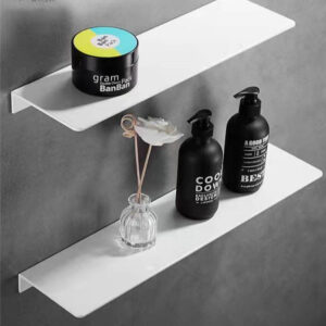 Modern Matte Non Punch Bathroom Storage Shelf