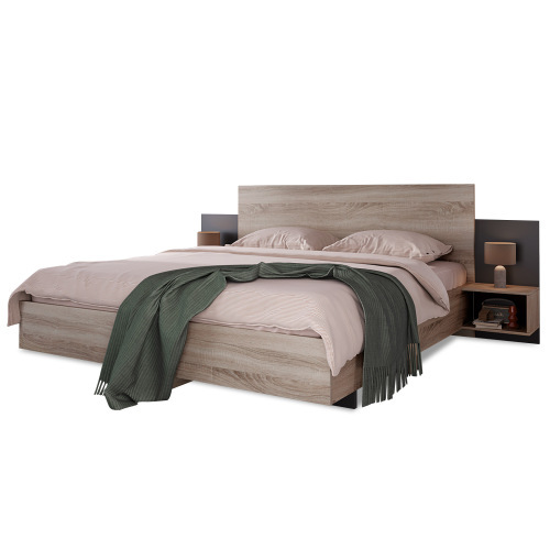 Double Bed, Wooden Bed - Image 4